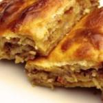 Знаменитый турецкий пирог Бурек — рецепт пирога с различными начинками